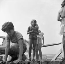 Recreation at Camp Christmas Seals, Haverstraw, New York, 1943. Creator: Gordon Parks