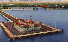 Recreation Pier, St Petersburg, Florida, USA, 1940