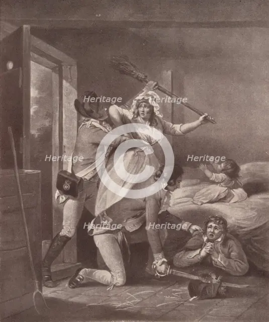 'Recruit Deserted', 1791 (1909). Artist: George Keating.
