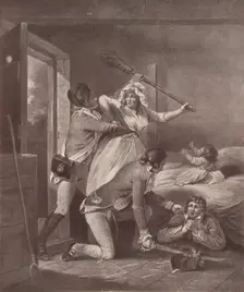 Recruit Deserted 1791 (1909). Artist: George Keating