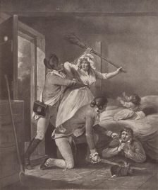 Recruit Deserted 1791 (1909). Artist: George Keating