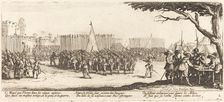 Recruitment of Troops, c. 1633. Creator: Jacques Callot