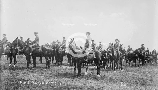 Recruits, Aldershot, between c1910 and c1915. Creator: Bain News Service.