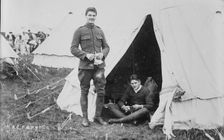 Recruits, Aldershot, H.A.C. Fargo Camp. 1914, 1914. Creator: Bain News Service