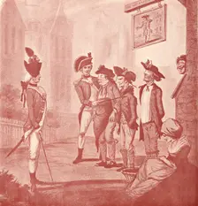Recruits c18th century (1909). Artist: Watson & Dixon