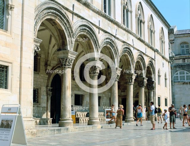 Rector's Palace, Dubrovnik, Croatia. Creator: Peter Thompson.