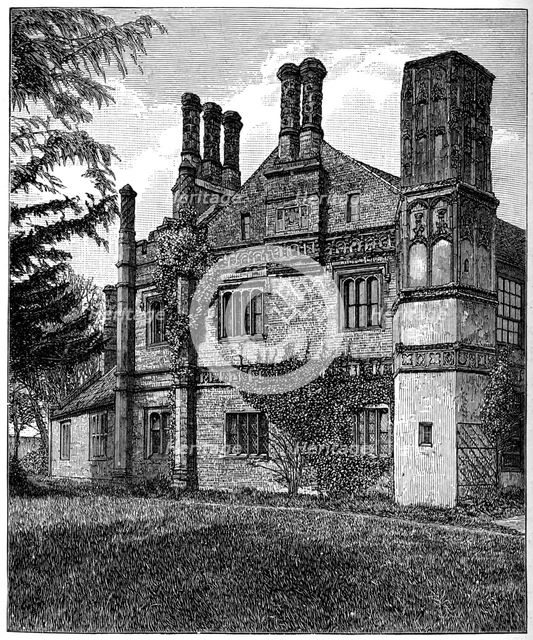 Rectory House, Great Snoring, Norfolk, end of the 15th century, (1893). Artist: Unknown
