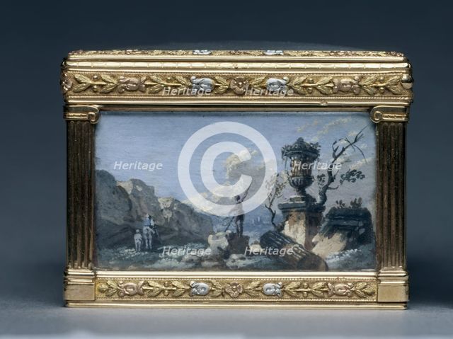Rectangular Box, c. 1840-1850. Creator: Alexandre Leferre (French).