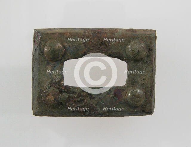 Rectangular Plaque, Frankish, 500-700. Creator: Unknown.