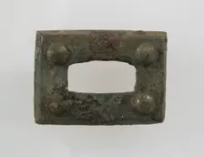 Rectangular Plaque, Frankish, 500-700. Creator: Unknown