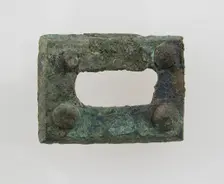 Rectangular Plaque, Frankish, 500-700. Creator: Unknown