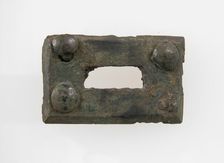 Rectangular Plaque, Frankish, 500-700. Creator: Unknown