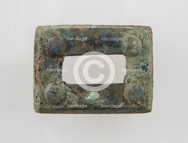 Rectangular Plaque, Frankish, 500-700. Creator: Unknown.