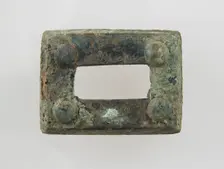 Rectangular Plaque, Frankish, 500-700. Creator: Unknown