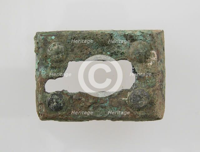 Rectangular Plaque, Frankish, 500-700. Creator: Unknown.