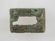 Rectangular Plaque, Frankish, 500-700. Creator: Unknown