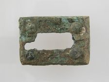 Rectangular Plaque, Frankish, 500-700. Creator: Unknown