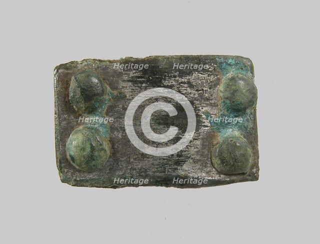 Rectangular Plaque, Frankish, 7th century. Creator: Unknown.