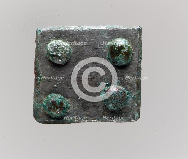 Rectangular Plaque, Frankish, middle of 6th century. Creator: Unknown.