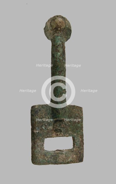 Rectangular Plaque, Frankish, ca. middle of the 6th century. Creator: Unknown.