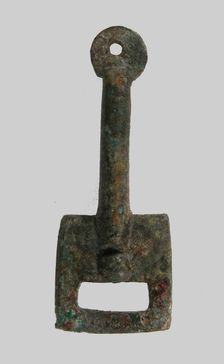 Rectangular Plaque, Frankish, ca. middle of the 6th century. Creator: Unknown