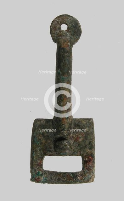 Rectangular Plaque, Frankish, ca. middle of the 6th century. Creator: Unknown.