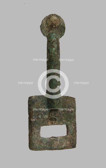 Rectangular Plaque, Frankish, ca. middle of the 6th century. Creator: Unknown.