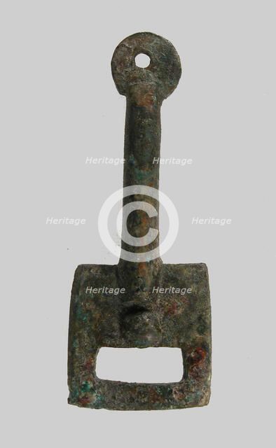 Rectangular Plaque, Frankish, ca. middle of the 6th century. Creator: Unknown.