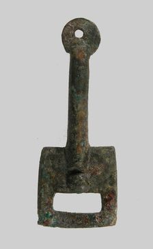 Rectangular Plaque, Frankish, ca. middle of the 6th century. Creator: Unknown