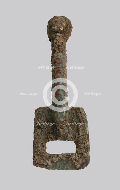 Rectangular Plaque, Frankish, ca. middle of the 6th century. Creator: Unknown.