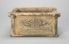 Rectangular Wellhead, Han dynasty (206 B.C.-A.D. 220), 1st century B.C./A.D. Creator: Unknown