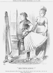 "Rectification!", 1880. Creator: John Tenniel