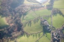 Rectilinear enclosure earthwork, near Leighton Hall, North Yorkshire, 2014. Creator: Historic England Staff Photographer