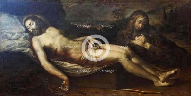 Recumbent Christ, 1647. Creator: Francisco Camilo.