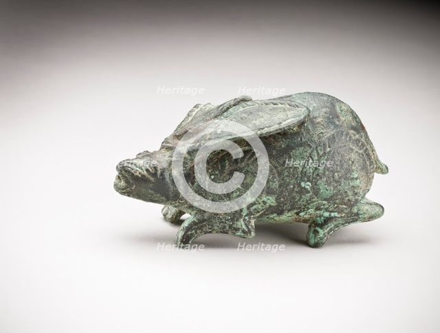 Recumbent Hare, 11th century. Creator: Unknown.