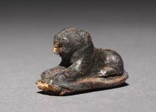 Recumbent Lion Bead, 1980-1801 BC. Creator: Unknown