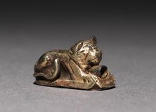 Recumbent Lion Bead, 1980-1801 BC. Creator: Unknown