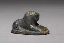 Recumbent Lion Beads, 1980-1801 BC. Creator: Unknown