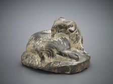 Recumbent ram, Ming dynasty, 1368-1644. Creator: Unknown