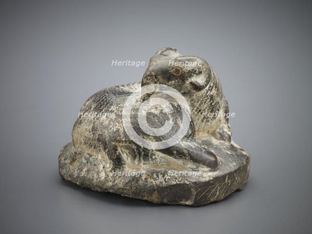 Recumbent ram, Ming dynasty, 1368-1644. Creator: Unknown.