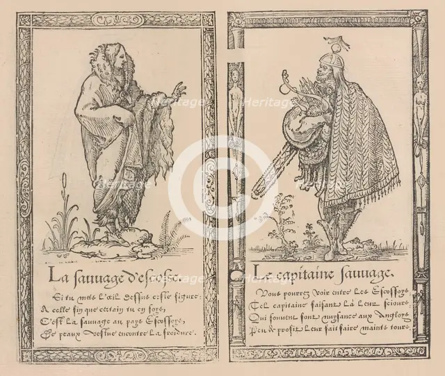 Recueil de la diversité des habits, 1562. Creator: François Desprez.