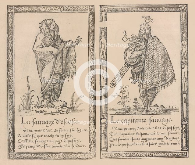Recueil de la diversité des habits, 1562. Creator: François Desprez.