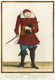 Recueil des modes de la cour de France, Crispin between circa 1678 and circa 1693. Creator: Nicolas Bonnart