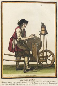 Recueil des modes de la cour de France, Gagne Petit between c1678 and c1693. Creator: Nicolas Bonnart