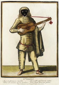 Recueil des modes de la cour de France, Flautin between circa 1678 and circa 1693. Creator: Nicolas Bonnart