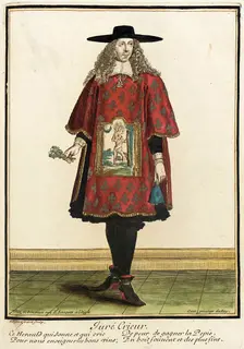Recueil des modes de la cour de France, Juré Crieur between circa 1678 and circa 1693. Creator: Nicolas Bonnart