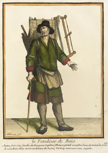 Recueil des modes de la cour de France, Le Fendeur de Bois after 1674. Creators: Jean-Baptiste Bonnart, Nicolas Bonnart