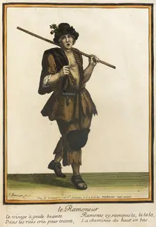 Recueil des modes de la cour de France, Le Ramoneur between 1675 and 1685. Creators: Jean-Baptiste Bonnart, Henri Bonnart