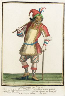 Recueil des modes de la cour de France, Le Vulcain de l'Opera between c1678 and c1693. Creator: Nicolas Bonnart