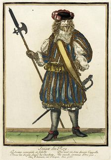 Recueil des modes de la cour de France, Suisse du Roy between circa 1678 and circa 1693. Creator: Nicolas Bonnart